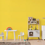 Abyssaly Yellow Wallpaper Peel and Stick Removable Wallpaper - Image 5