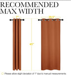 NICETOWN Window Curtains Blackout Drapes, Thermal Insulated Christmas - Image 7