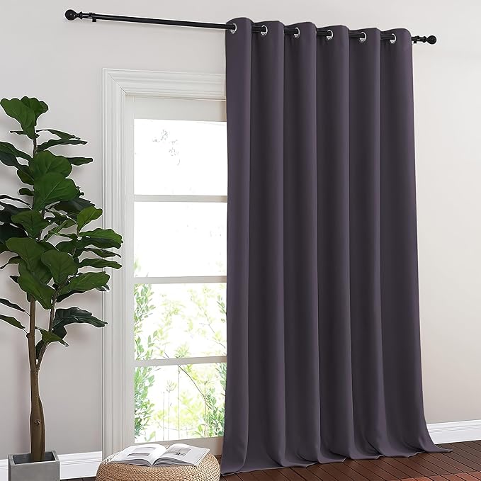 NICETOWN Sliding Door Curtain 108 Inches Long - Image 7