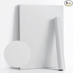 Dimoon 236''x17.7'' Grey Peel and Stick Wallpaper Contact Paper Modern Self by DIYYOURMOON