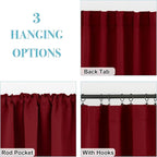 RYB HOME Kitchen Window Curtains - Image 7
