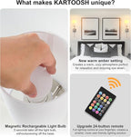 Battery Operated Wall Sconce Set of Two, Wireless Rechargeable Wall Light - Image 4