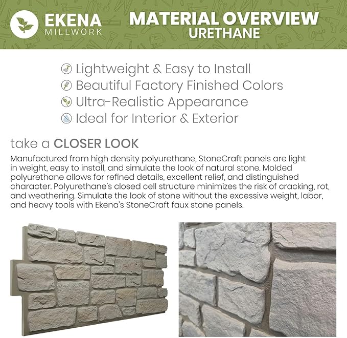EverStone River Rock Faux Rock Panel, Pebble Mix Color - Image 14