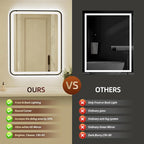 36x48 Inch LED Bathroom Mirror - Image 6