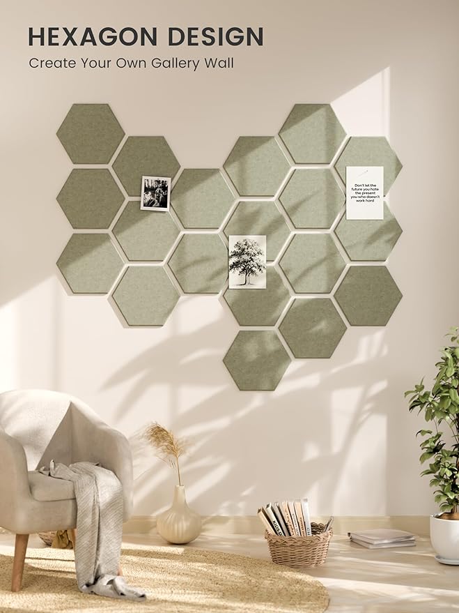 Fluxynara Hexagon Cork Board Alternative - Image 6