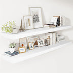 Vivelove 24/36/48/55 Inch Floating Shelves by VIVELOVE