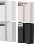 TONOR Bilayer Acoustic Panels Color Samples Pack, 3.86''x3.15''x0.72'' Adhesive by TONOR