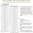 100% Blackout Shield Linen Blackout Curtains - Image 7