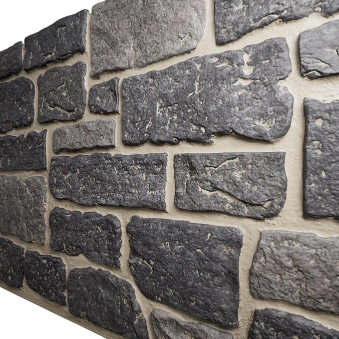 EverStone Cobblestone Faux Stone Panel, Oxford Terrace Color - Image 7