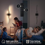 KARTOOSH Battery Operated Wall Sconces - Image 7
