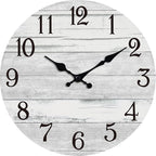 KECYET Wall Clock Battery Operated 14 Inch Large Gray Silent Non Ticking by KECYETWALLCLOCK