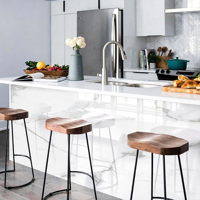 Marble Peel and Stick Waterproof Wall Paneling, Covers 38.75 Sq. Ft. - Image 8