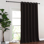 NICETOWN Toffee Brown Blackout Curtains - Image 8