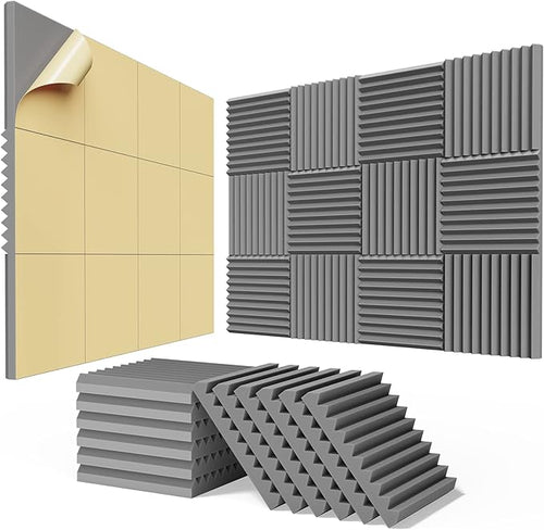 12 Pack Sound Proof Foam Panels by HEMRLY