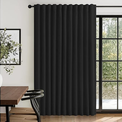 100% Blackout Shield Linen Blackout Curtains by 100BlackoutShield