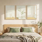 Framed Botanical Neutral 3 Piece Wall Art - Image 4
