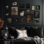 ANERZA 16 PCS Dark Academia Room Decor, Gothic Home Decor, Moody Wall Art Prints - Image 5