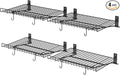 4 Pack Foldable Wall Shelf, Wall Mounted Garage Storage Shelves, Heavy Duty by Riciakik