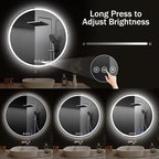 LED Bathroom Mirror 26 Inch Round Bathroom Mirror - Image 7