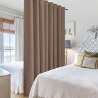 RYB HOME Bedroom Room Divider Curtain Screen Curtain - Image 4