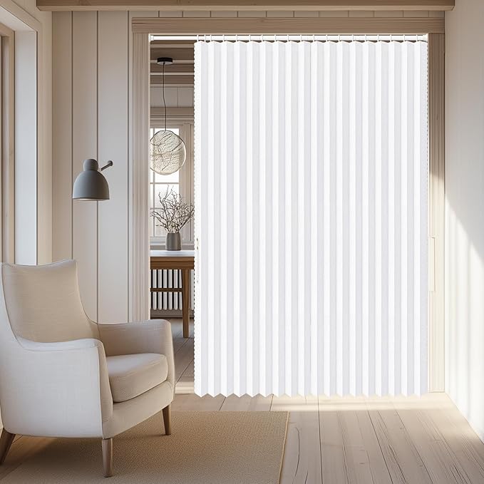 AJAZZ Blackout Accordion Doorway Curtain Set - Image 7