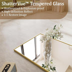 Koonmi 65"x24" Floor Mirror Full Length, Bedroom Floor Body Mirror - Image 2