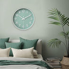 HZDHCLH Wall Clocks Battery Operated, Wall Clock Green, 14 inch Wall Clock - Image 9