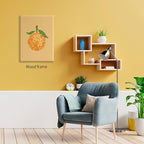 Retro Funky Orange Canvas Wall Art Fashion Disco Ball Aesthetic Posters 16X24 - Image 7