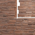 EverStone Cascade Faux Stone Panel, 48 5/8"W x 24 3/4"H x 1 1/4"D, York Town - Image 9