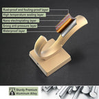 TOFIIGREM Gold Hooks for Wall, Heavy Duty Thick Aluminum Alloy Entry Coat Hooks - Image 4