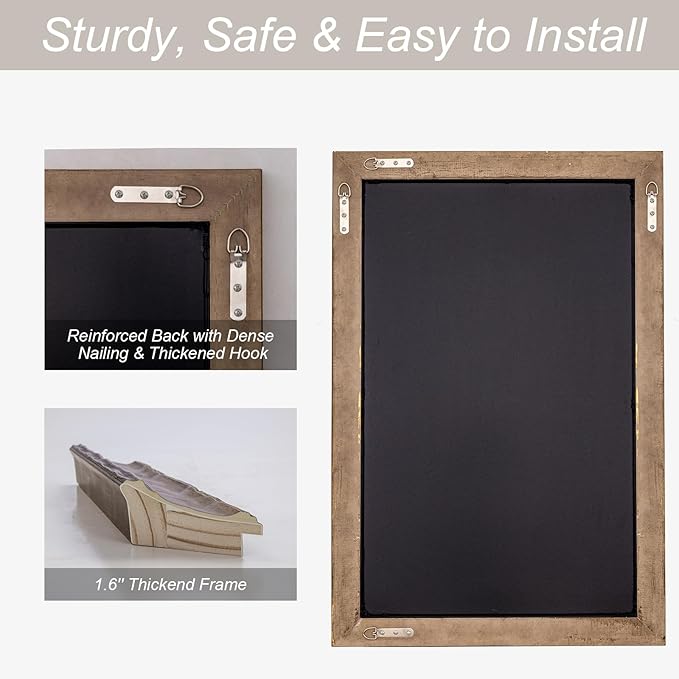 Vintage Wall Mirror, Decorative Wall Mirrors - Image 5