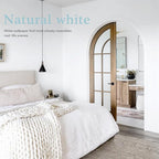 Dimoon 17.7''x118'' Peel and Stick Wallpaper White Contact Paper - Image 7