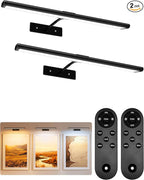 EZVALO Picture Light for Wall, Dimmable Magnetic LED Art Painting Light by EZVALO
