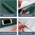 Dark Green Peel and Stick Wallpaper, 15.7 X 315 inches Renter Friendly Wallpaper - Image 3