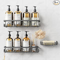 Shower Caddy, 3 Pack Shower Shelves by Deyhoc