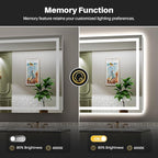 Briivue 48x38 Inch LED Bathroom Mirror - Image 5