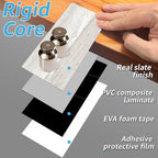 Art3d 102-Piece Faux Stone Peel and Stick Backsplash Tile, Waterproof Thick PVC - Image 6