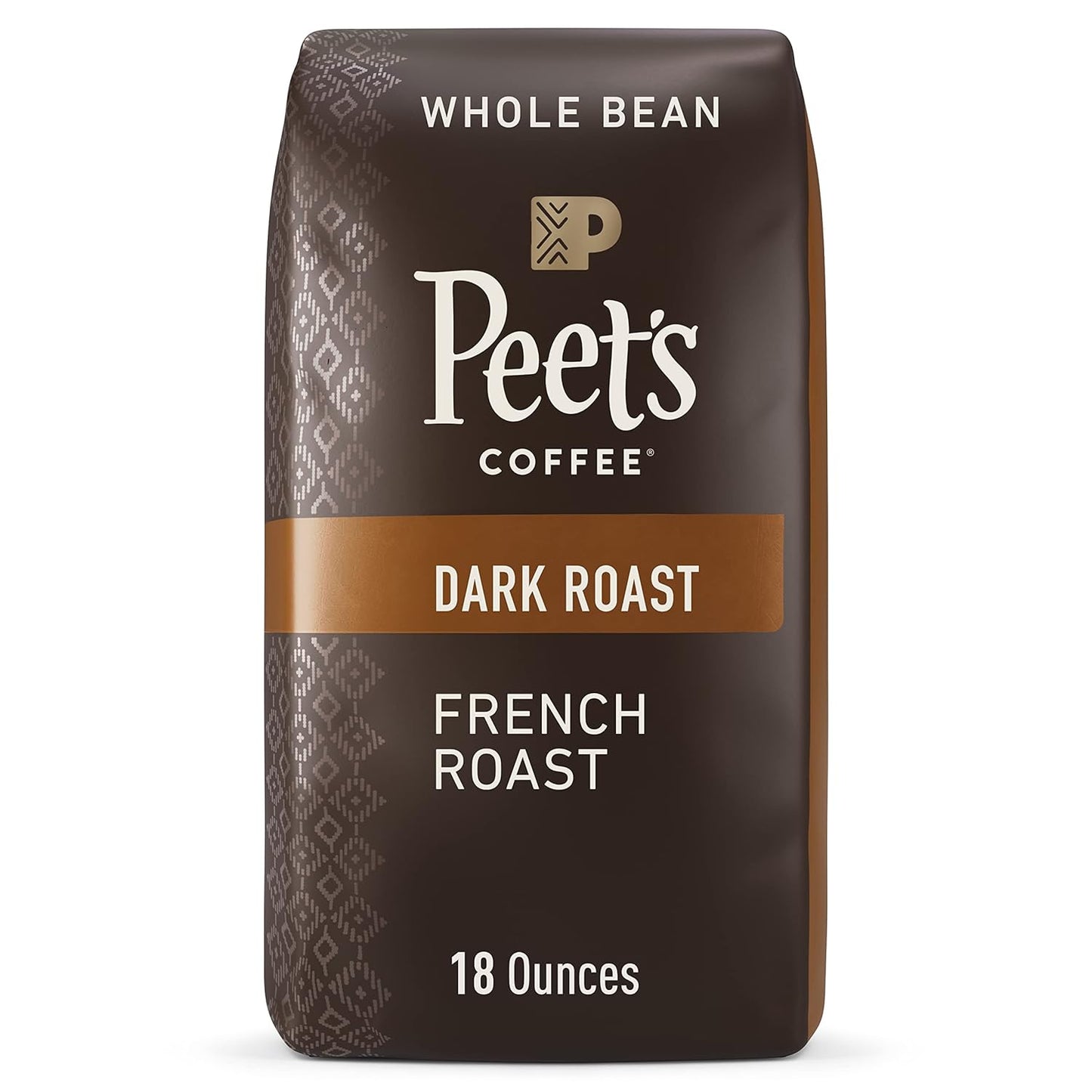 Peet's Coffee, Dark Roast Whole Bean Coffee - French Roast 18 Ounce Bag