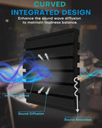 50Packs Curved Sound Proof Foam Panels - Image 3