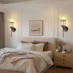 1- Pack Crystal Battery Operated Wall Sconces, Brushed Gold Rechargeable - Image 7