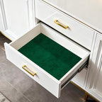 17.5x317 Green Velvet Wallpaper Peel and Stick Emerald Green Wallpaper Bedroom - Image 4
