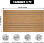 3D Wall Panels Peel and Stick – 15.74" x 236" PVC Faux Texture Wall Covering - Image 6