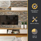 AZ Faux High-Density Polyurethane Faux Stone Interlocking Right Endcap - Image 5