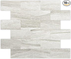 Art3d 10-Pack Peel and Stick Wall Tile by Art3d