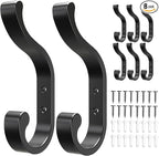 bussdis Coat Hanger Wall Mount 8-Pack by BUSSDIS