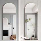 Door Mirror, Arched Full Length Mirror Over The Door, Wall Mirrors by JAWGLOW