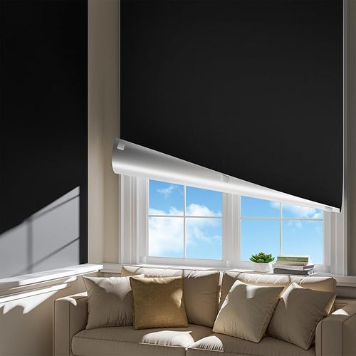12" W x25 H Portable Blackout Curtains by HEMRLY