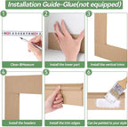 12 Pcs MDF Board and Batten Wall Panel Kits - Image 8