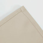 LEMOMO Blackout Curtains 66 x 54 Inch Long Light Beige Curtains Set of 2 Panels - Image 7