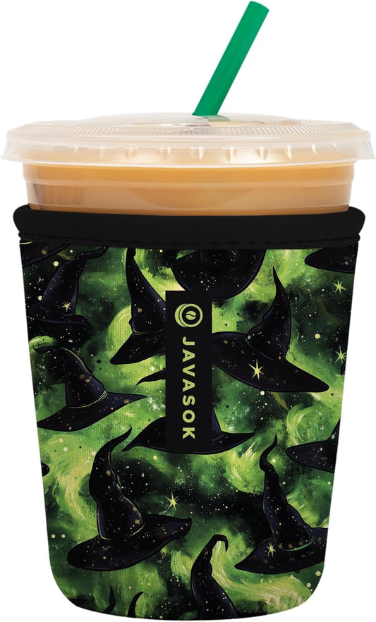 Sok It JavaSok Iced Coffee & Cold Soda Insulated Neoprene Cup Sleeve (Born to Fly, Small: 16-20oz)